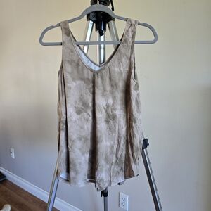 Chic Tan Sleeveless Tank Top